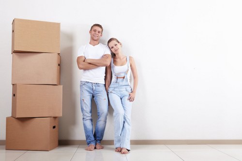 Man and van vehicle helping with a Chelsea residential move