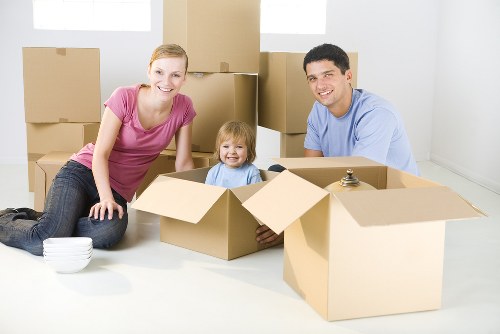 Commercial moving team planning a business relocation in Chelsea