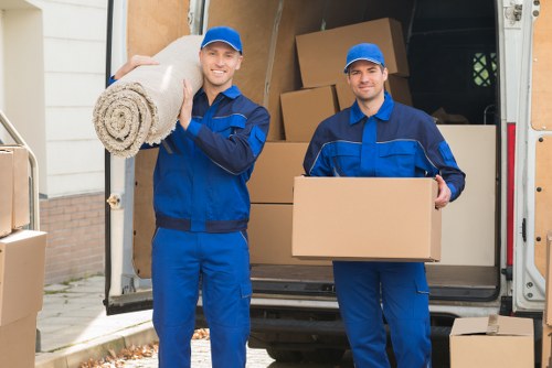 Chelsea office move logistics with furniture and equipment transport