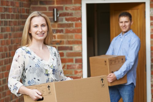 Removal van ready for urgent same day move in Chelsea