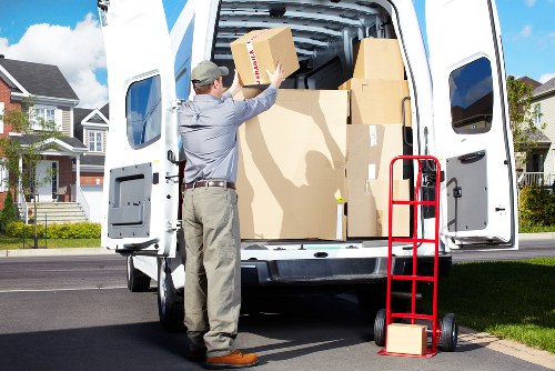 Chelsea moving team navigating narrow streets and access challenges