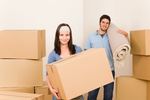 Variety of moving boxes for Chelsea properties